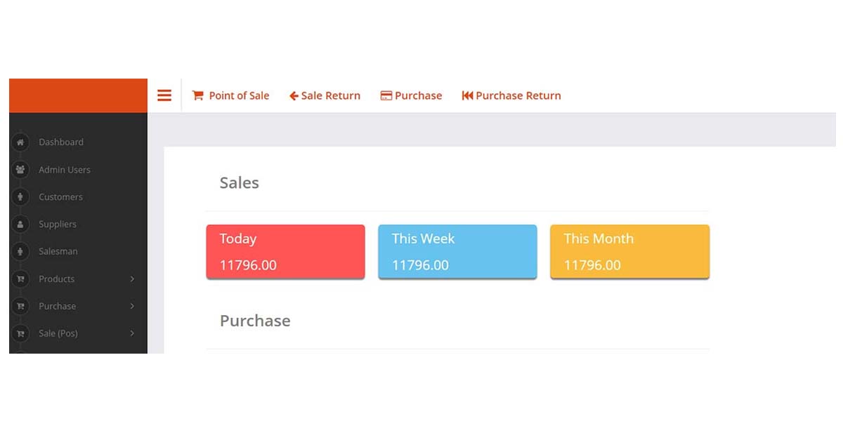 Accounts & Point of Sale
